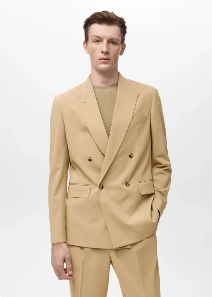 Boston Regular-Fit-Blazer mit doppelter Knopfleiste Boston Regular-Fit-Blazer mit doppelter Knopfleiste