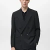 Boston Regular-Fit-Blazer mit doppelter Knopfleiste Boston Regular-Fit-Blazer mit doppelter Knopfleiste