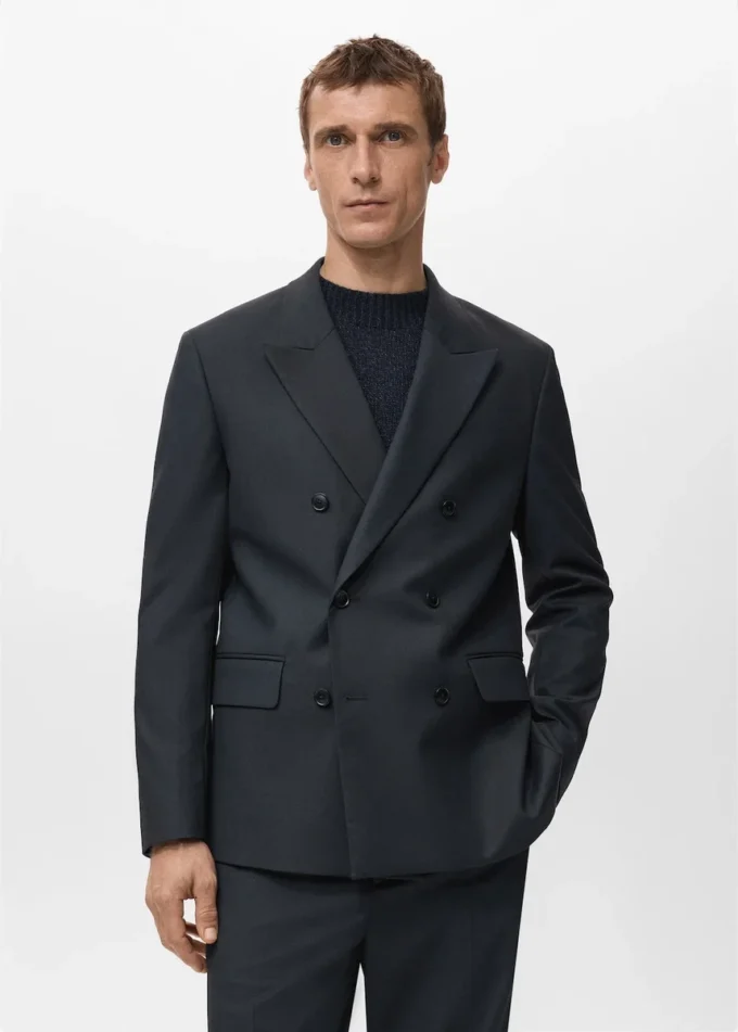 Boston Slim-Fit-Blazer mit doppelter Knopfleiste Boston Slim-Fit-Blazer mit doppelter Knopfleiste
