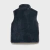Cape-Weste mit Felloptik Cape-Weste mit Felloptik
