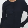 Cardigan mit Wellenkante Cardigan mit Wellenkante