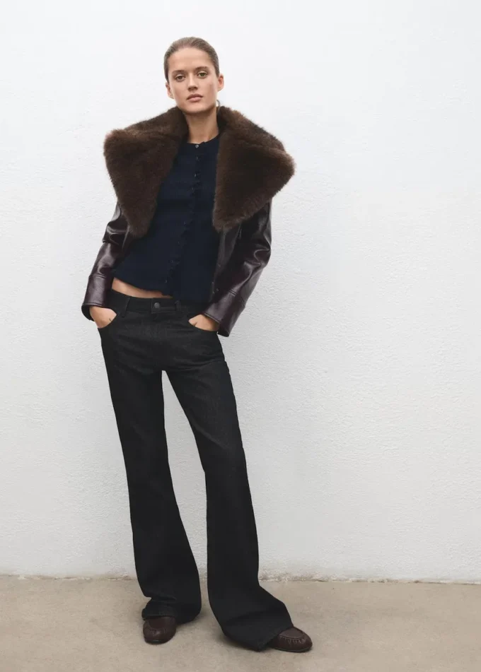 Cardigan mit Wellenkante Cardigan mit Wellenkante