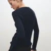 Cardigan mit Wellenkante Cardigan mit Wellenkante