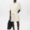 Cargo-Bermudashorts aus Baumwolle und Lyocell Cargo-Bermudashorts aus Baumwolle und Lyocell