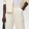 Cargo-Bermudashorts aus Baumwolle und Lyocell Cargo-Bermudashorts aus Baumwolle und Lyocell