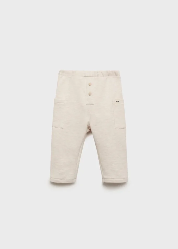 Cargo-Jogginghose mit Knopfdetail Cargo-Jogginghose mit Knopfdetail