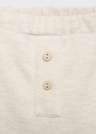 Cargo-Jogginghose mit Knopfdetail