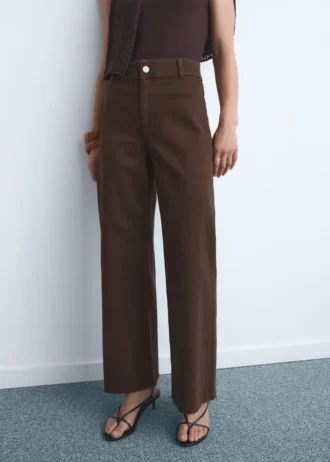 Catherin Culotte-Jeans mit hoher Taille