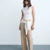 Catherin Culotte-Jeans mit hoher Taille