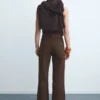 Catherin Culotte-Jeans mit hoher Taille