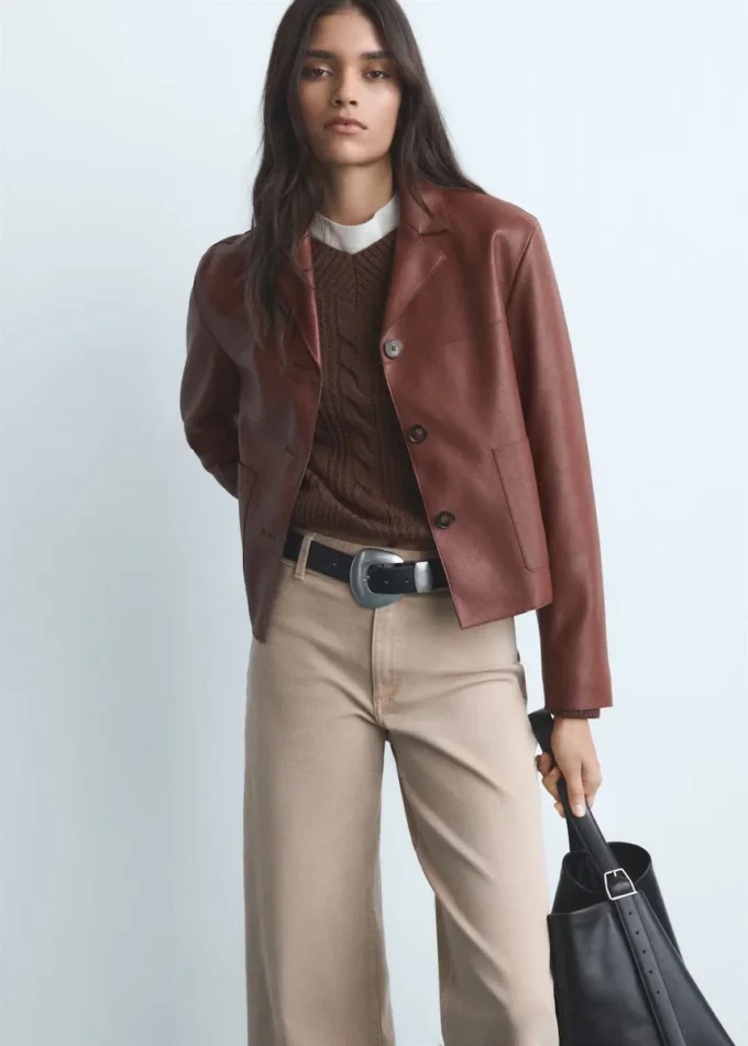 Catherin Culotte-Jeans mit hoher Taille