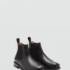 Chelsea-Stiefel aus poliertem Leder