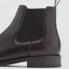 Chelsea-Stiefel aus poliertem Leder