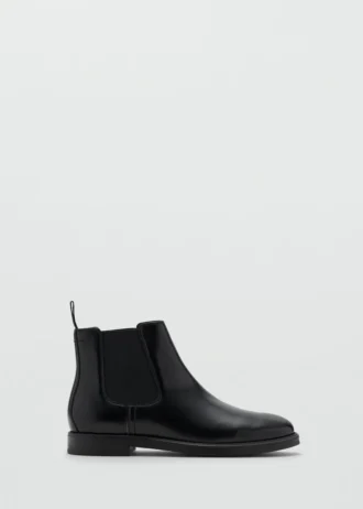 Chelsea-Stiefeletten aus Kunstleder