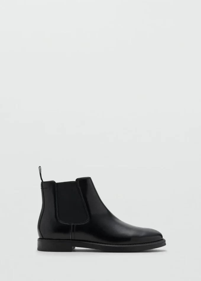 Chelsea-Stiefeletten aus Kunstleder