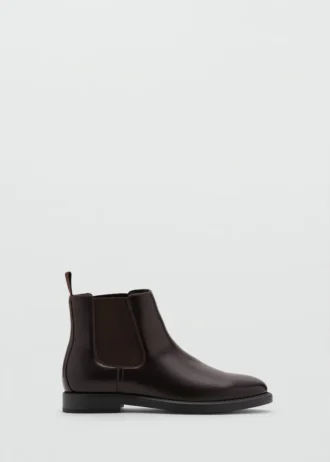 Chelsea-Stiefeletten aus Kunstleder