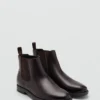 Chelsea-Stiefeletten aus Kunstleder