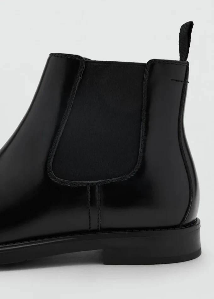 Chelsea-Stiefeletten aus Kunstleder