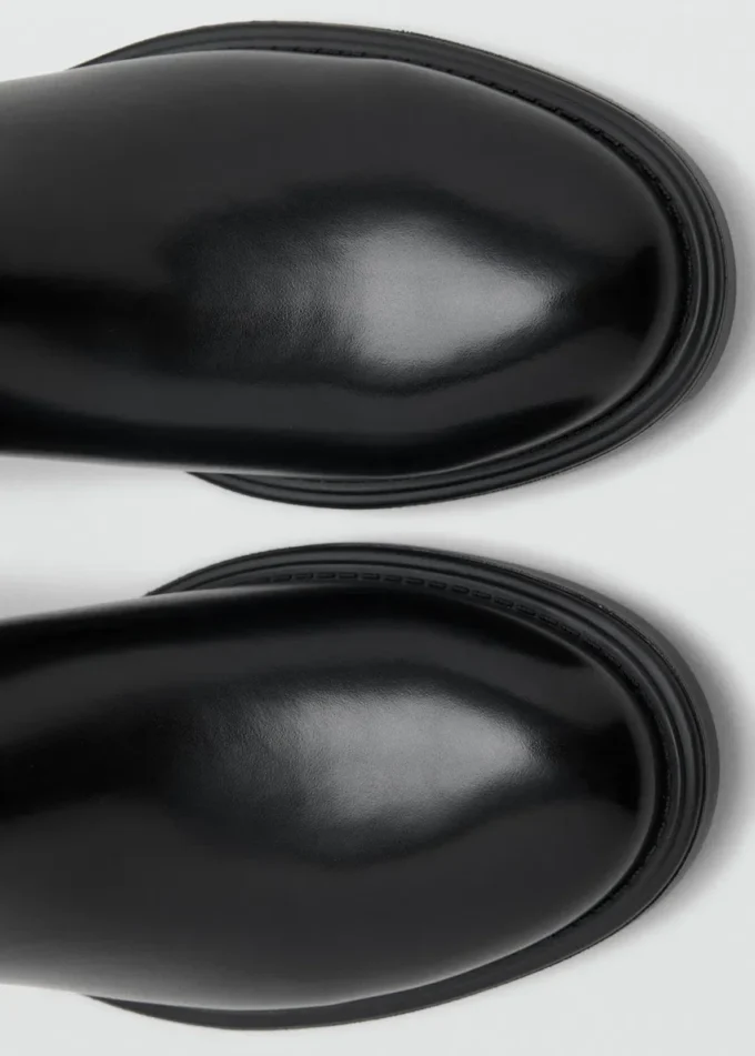 Chelsea-Stiefeletten aus Kunstleder