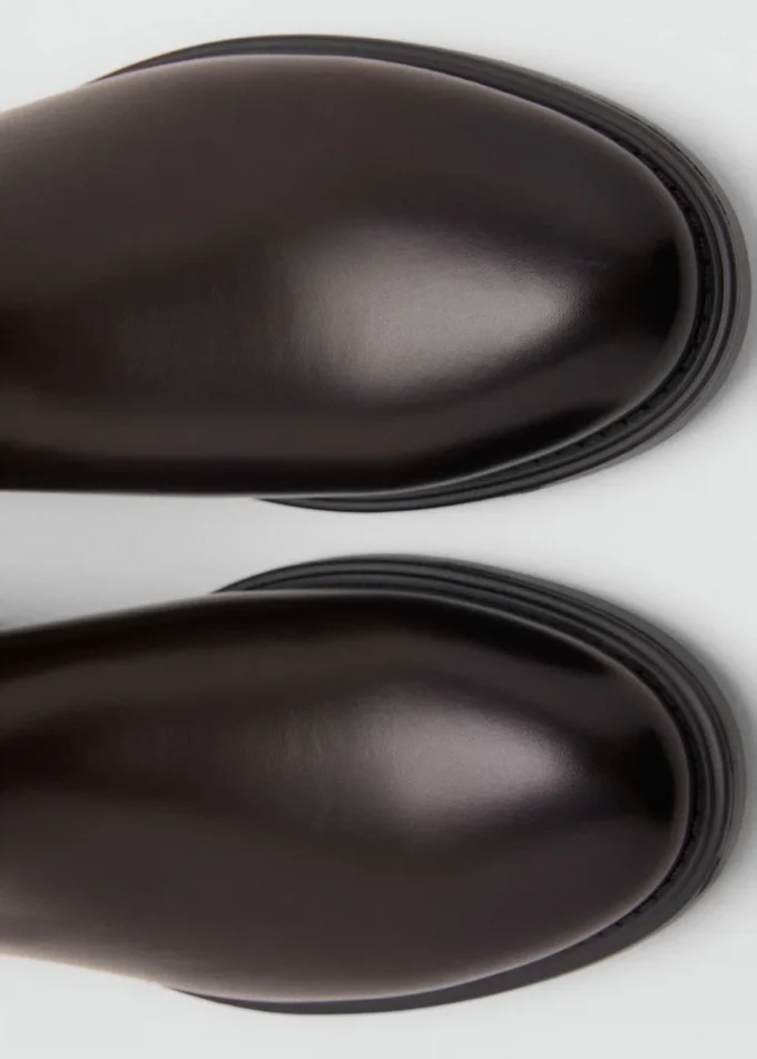 Chelsea-Stiefeletten aus Kunstleder
