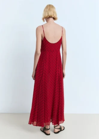 Chiffonkleid mit Blumenprint