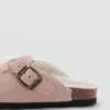 Clogs aus Schafsleder mit Futter in Felloptik
