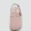 Clogs aus Schafsleder mit Futter in Felloptik