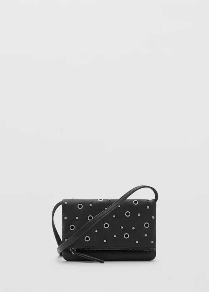 Clutch-Tasche mit Nieten Clutch-Tasche mit Nieten