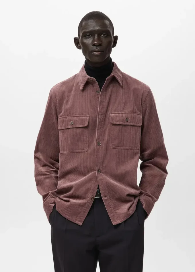 Cord-Overshirt mit Taschen Cord-Overshirt mit Taschen