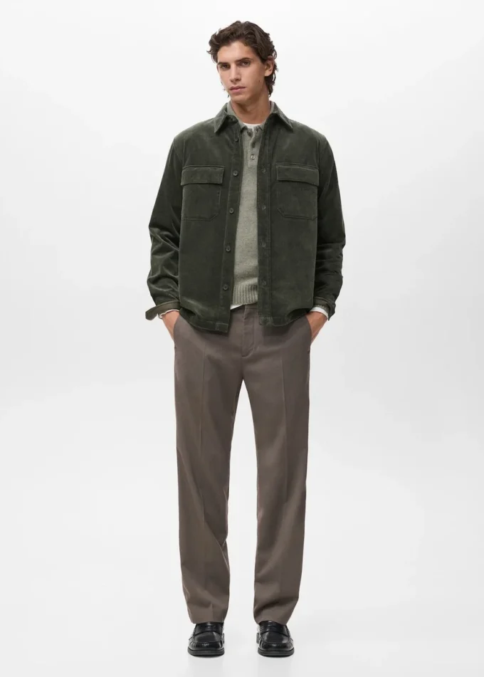 Cord-Overshirt mit Taschen Cord-Overshirt mit Taschen
