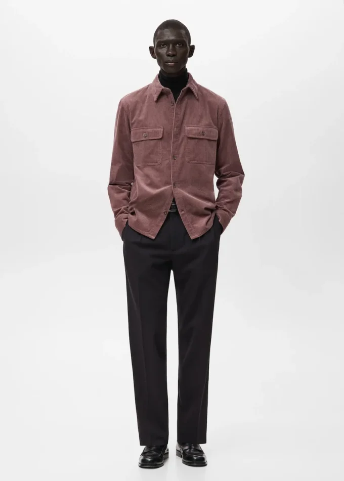 Cord-Overshirt mit Taschen Cord-Overshirt mit Taschen