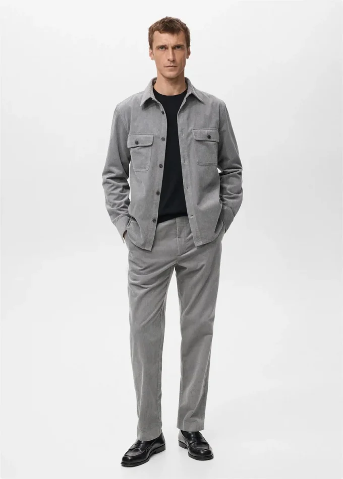 Cord-Overshirt mit Taschen Cord-Overshirt mit Taschen