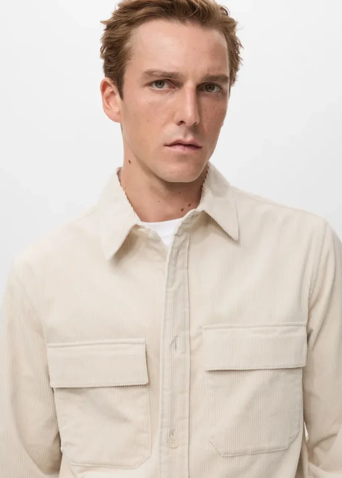 Cord-Overshirt mit Taschen Cord-Overshirt mit Taschen