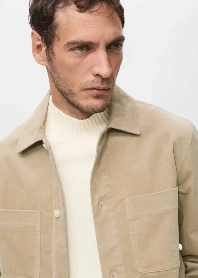 Cord-Overshirt mit Taschen Cord-Overshirt mit Taschen