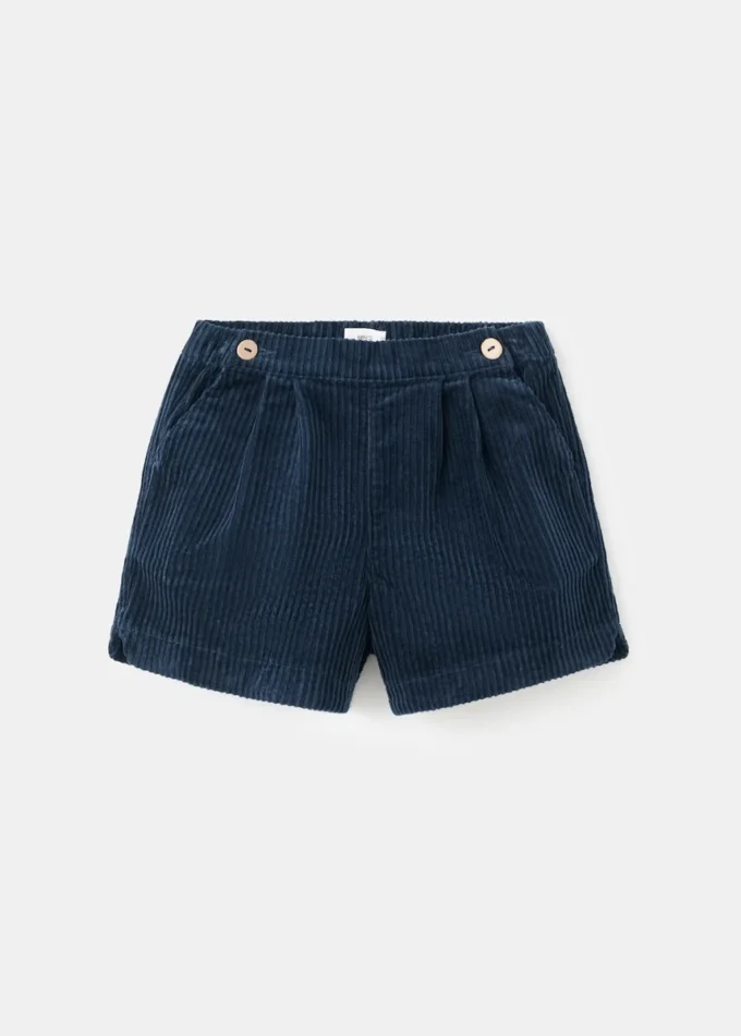Cordshorts mit Knöpfen Cordshorts mit Knöpfen