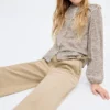 Culotte-Hose aus Mikro-Cord Culotte-Hose aus Mikro-Cord