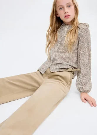 Culotte-Hose aus Mikro-Cord Culotte-Hose aus Mikro-Cord