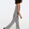 Culotte-Hose mit Pailletten