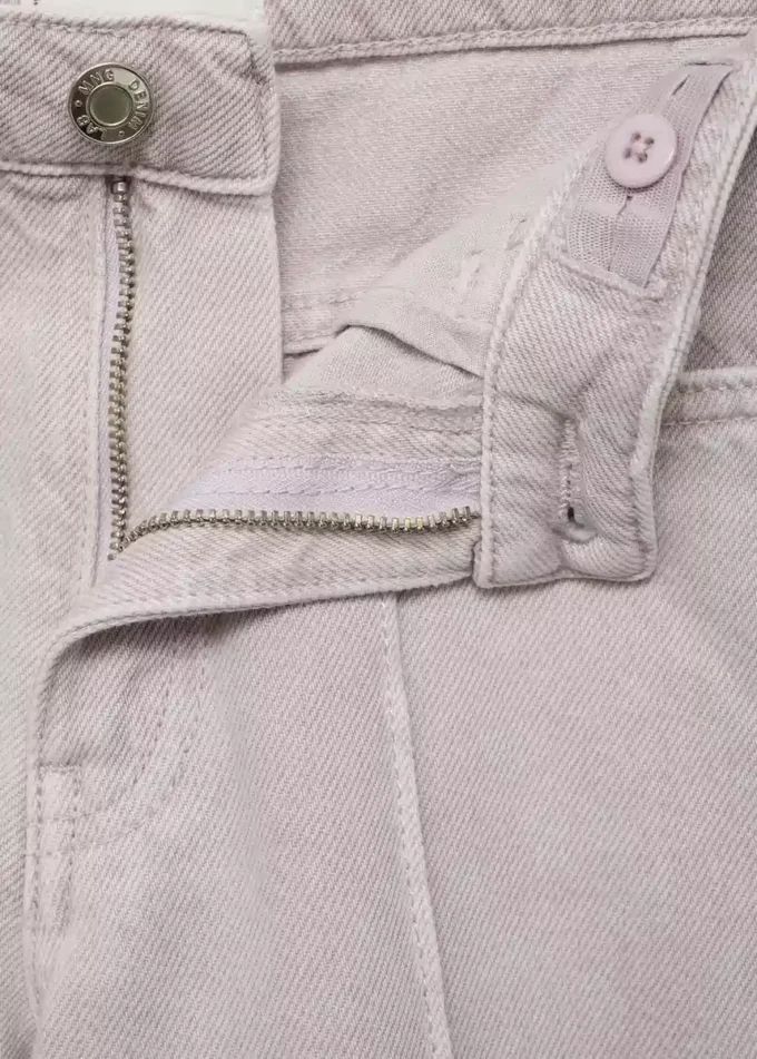 Culotte-Jeans mit Nahtdetails Culotte-Jeans mit Nahtdetails