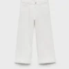 Culotte-Jeans mit Nahtdetails Culotte-Jeans mit Nahtdetails
