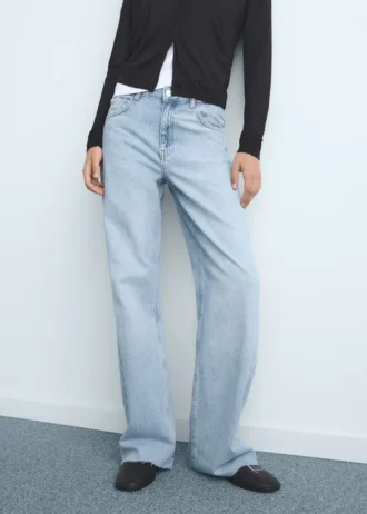 Danila Jeans mit hoher Taille und weitem Bein