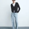 Danila Jeans mit hoher Taille und weitem Bein