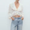 Danila Jeans mit hoher Taille und weitem Bein