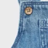 Denim-Baumwoll-Strampler Denim-Baumwoll-Strampler