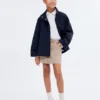 Denim-Baumwollrock Denim-Baumwollrock