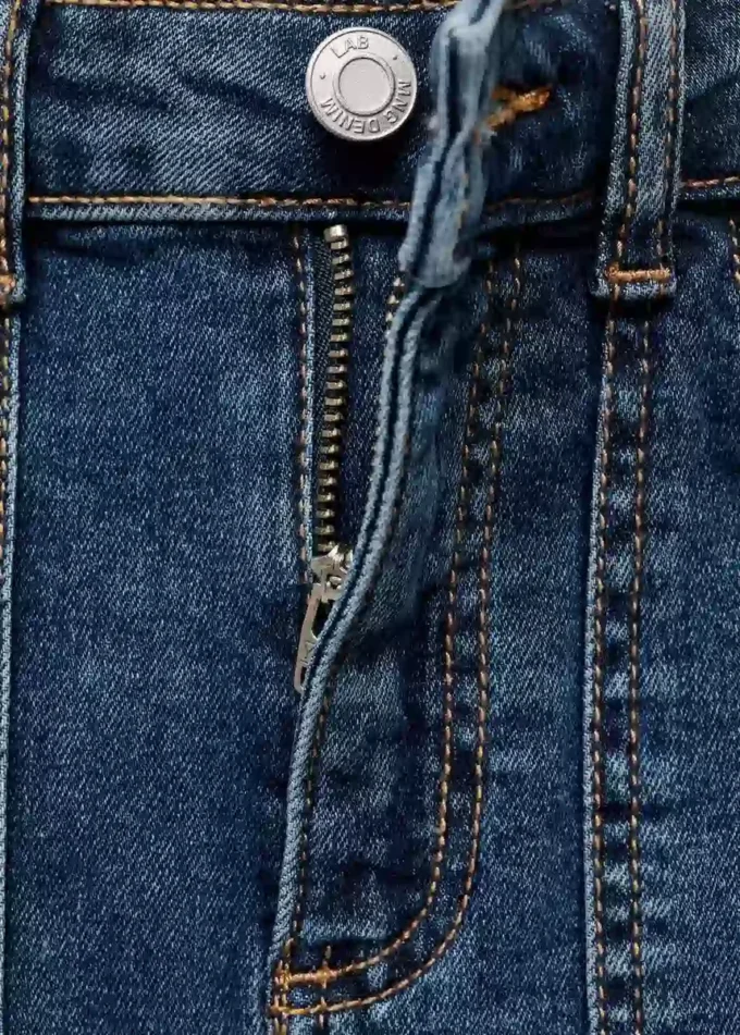 Denim-Baumwollrock Denim-Baumwollrock