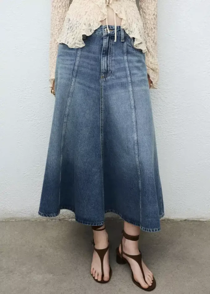 Denim-Midirock Denim-Midirock