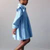 Denimkleid mit Rüschen Denimkleid mit Rüschen
