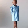 Denimkleid mit Rüschen Denimkleid mit Rüschen