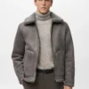 Doppelseitige Jacke mit Fleecefutter